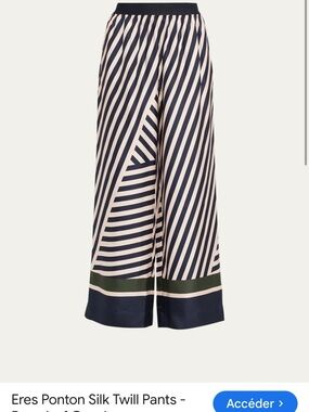 Eres ponton Silk Twill Pants